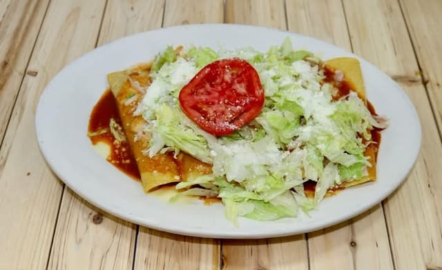 Enchiladas Rancheras.