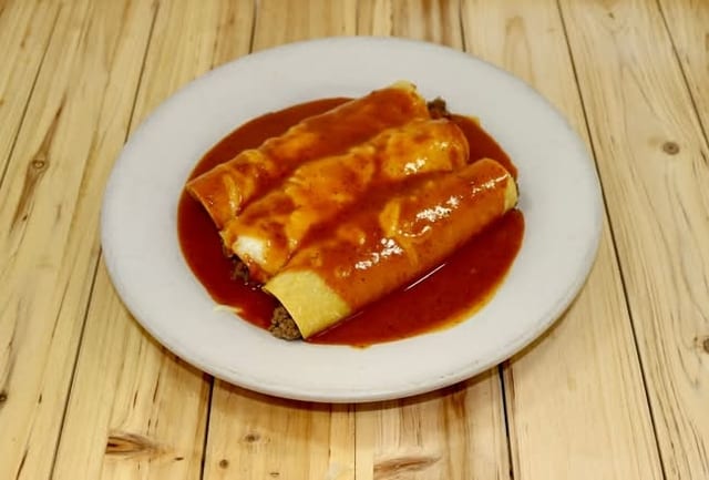 1 Piece Enchiladas.